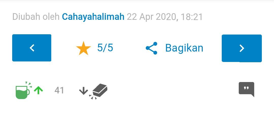 Balasan Langsung dariNya yang Tidak Terduga