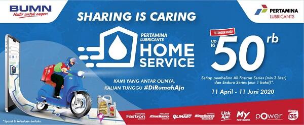 Ada Promo Menarik, Ini Cara Gunakan Layanan Pertamina Lubricants Home Service
