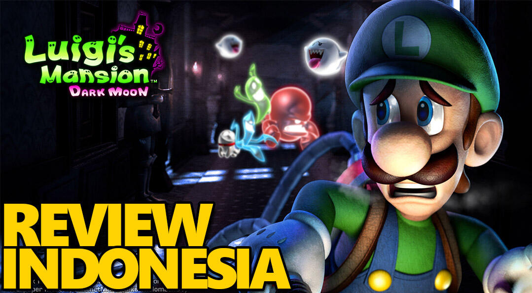 Luigi Mansion Dark Moon Nintendo 3DS Indonesia Review - Video'Games