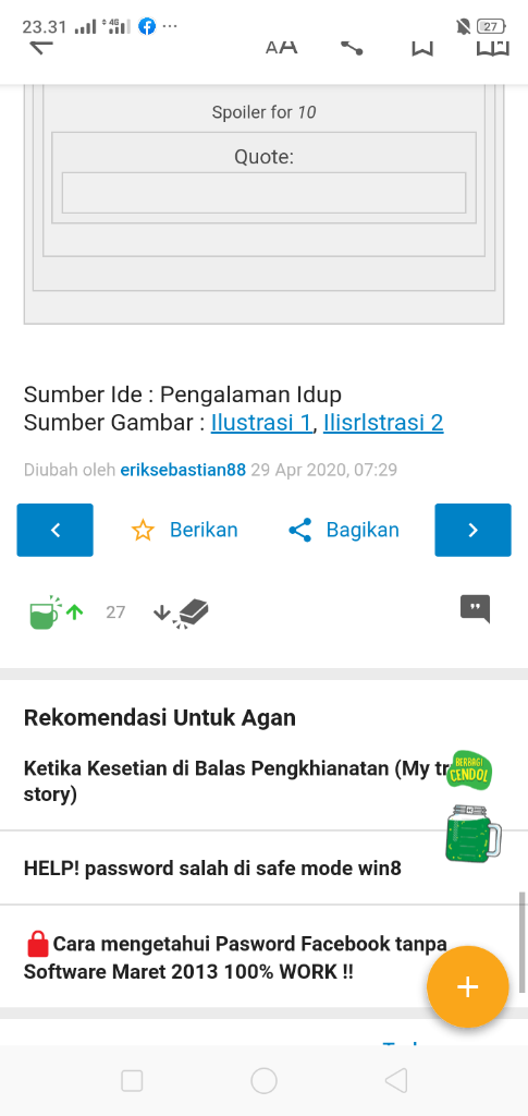 Kebaikan yang Berubah Jadi Kebiasaan
