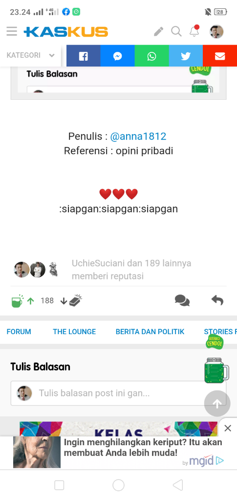 Kebaikan yang Berubah Jadi Kebiasaan