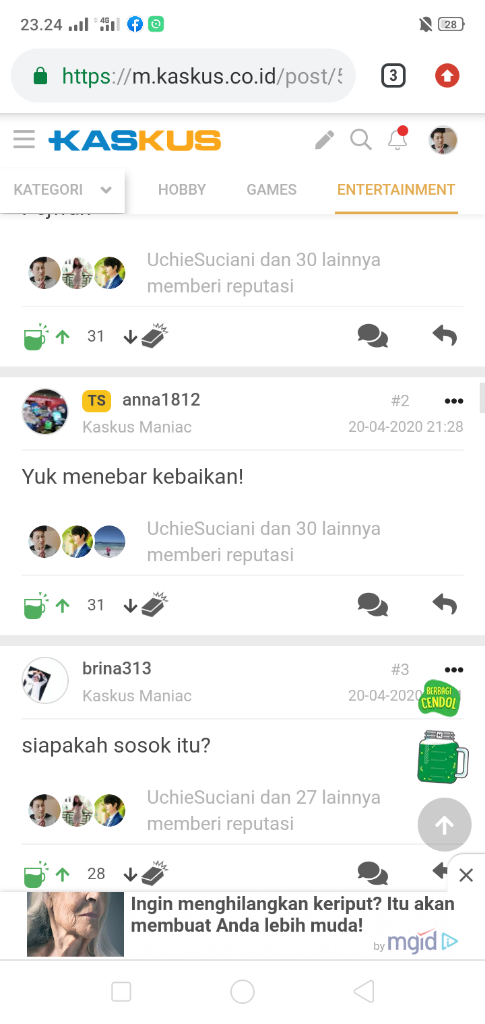 Kebaikan yang Berubah Jadi Kebiasaan