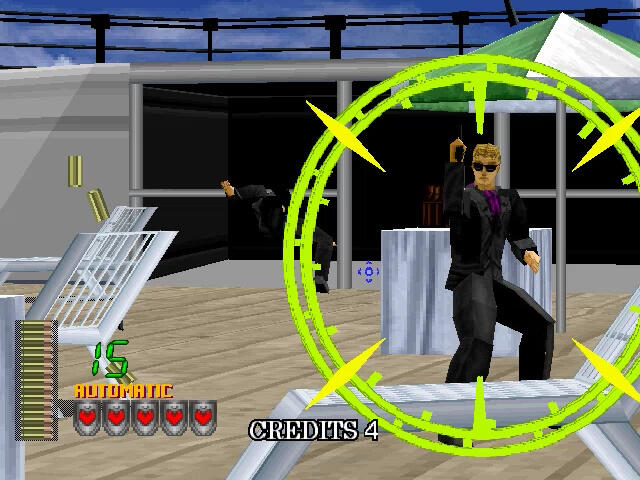 Bermain Game Tembak-Tembakan Polisi dengan Virtua Cop 2