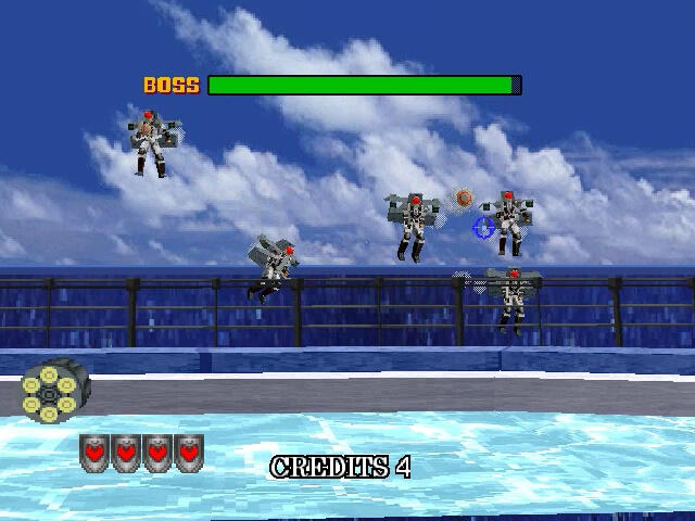 Bermain Game Tembak-Tembakan Polisi dengan Virtua Cop 2