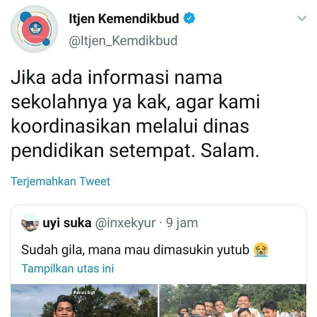 Gemas Dan Pengen Julid! Disuruh Dirumahaja, Doi Malah Kumpul Corat Coret Kelulusan
