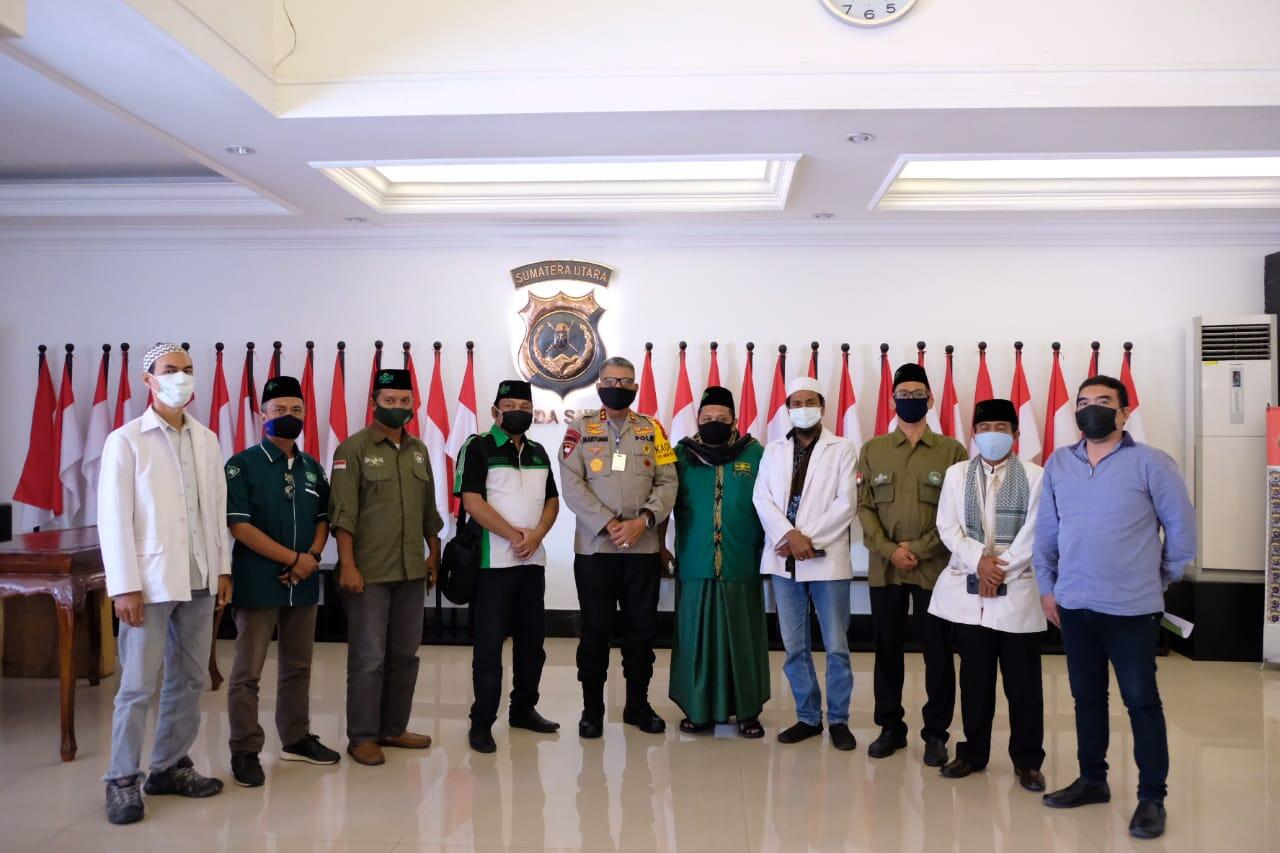 Kapolda Sumut Silaturahmi Dengan AMIR SUMUT