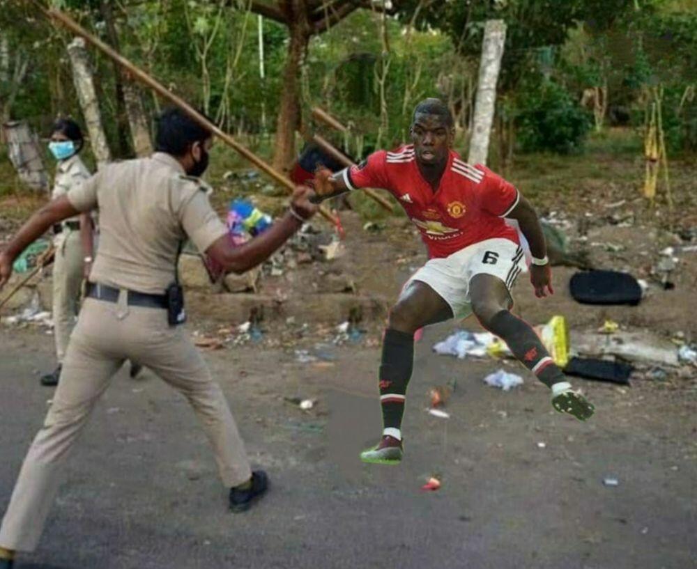 &#91;MEME&#93; Apa Jadinya Kalau Cristiano Ronaldo Ngeyel Sama Polisi India?