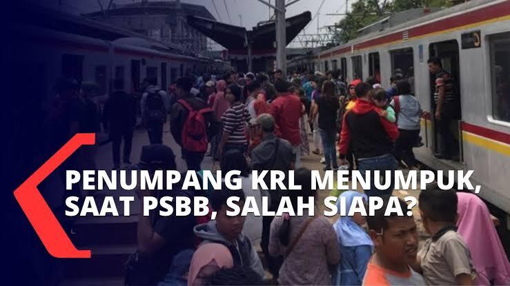 RK Ungkap 3 Penumpang KRL Bogor-Jakarta Positif Corona: PSBB Bisa Gagal
