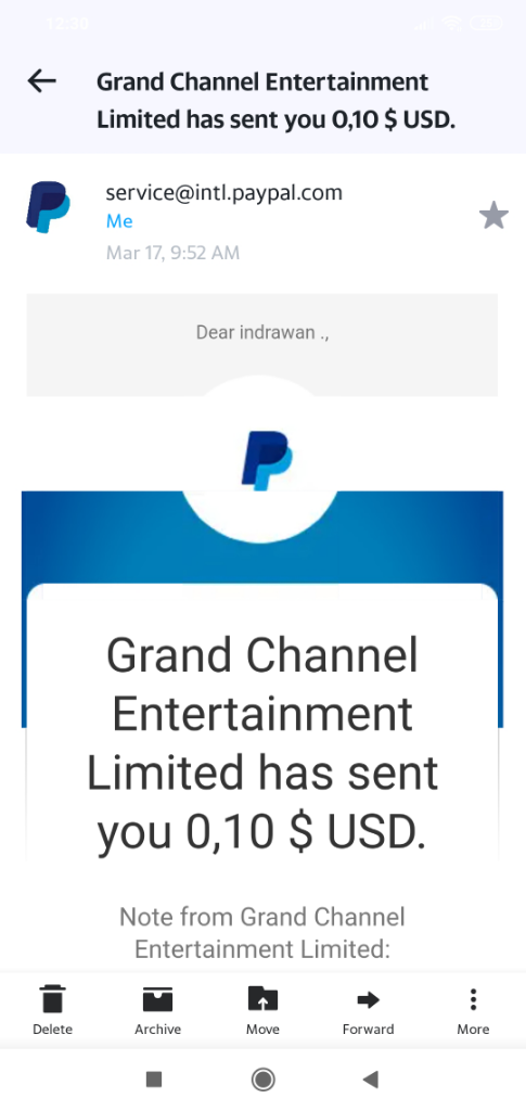 Dapet Dolar paypall Cuma Nonton Dan Main Games. Payout Proof!