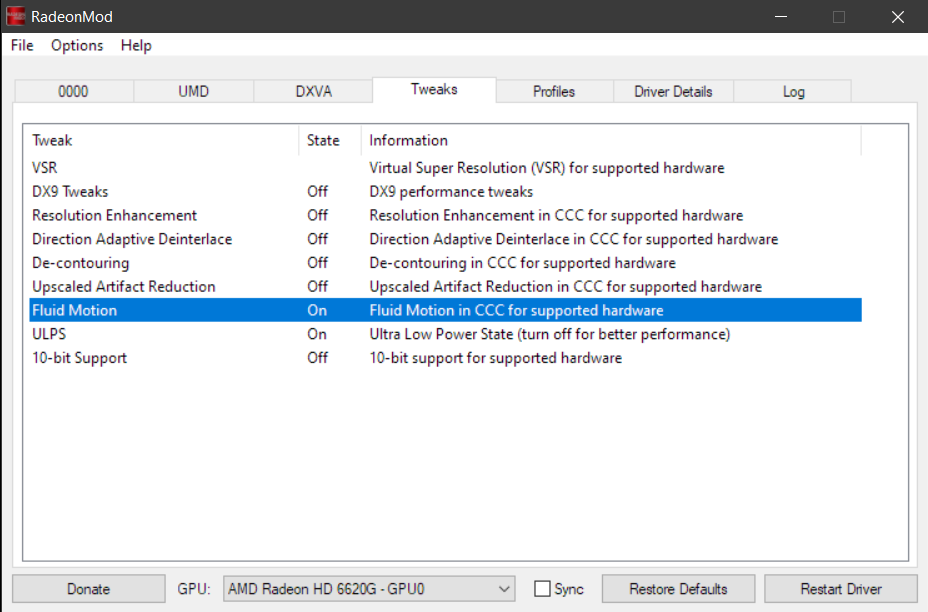 AMD Fluid Motion + Bluesky FRC : Run your 2D or 3D movies at 60 FPS