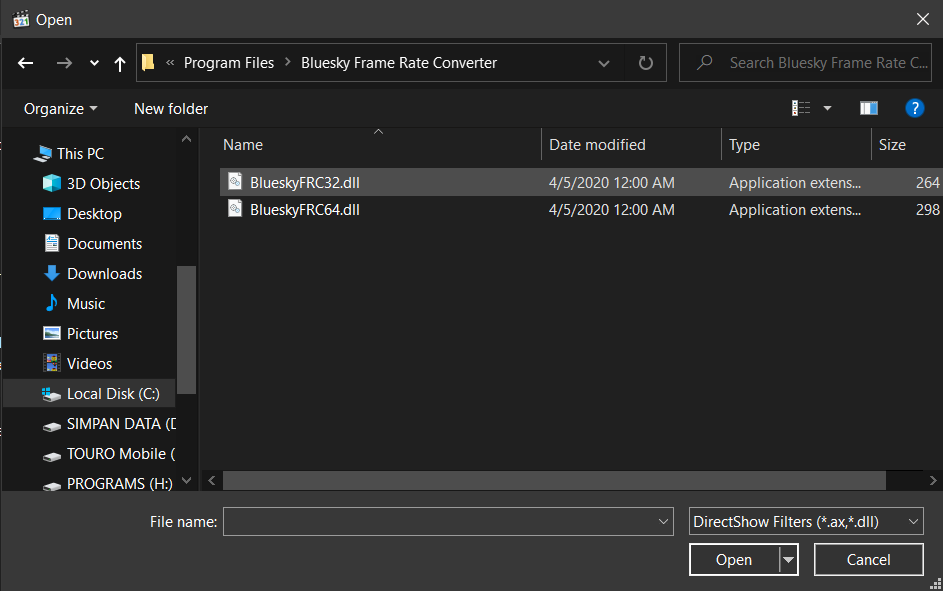 AMD Fluid Motion + Bluesky FRC : Run your 2D or 3D movies at 60 FPS