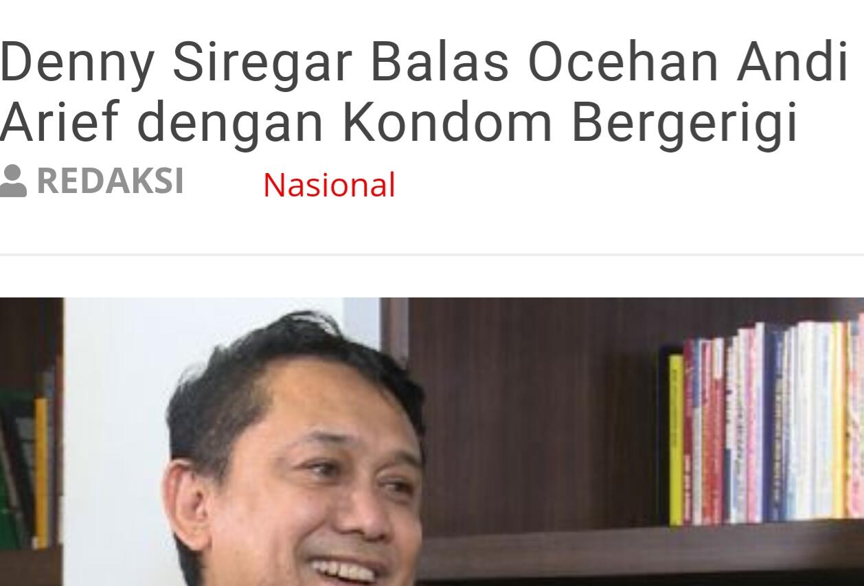 Denny Siregar Sindir SBY Kerahkan Cucu Minta Jokowi Lockdown