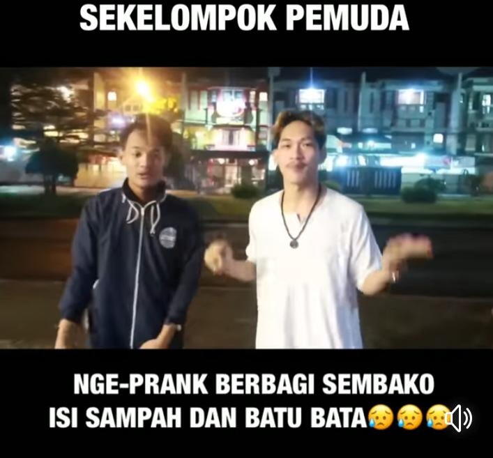 Demi Konten Berbuat Baik di Bulan Ramadhan, Ngeprank Bagikan Sembako Ternyata Isinya