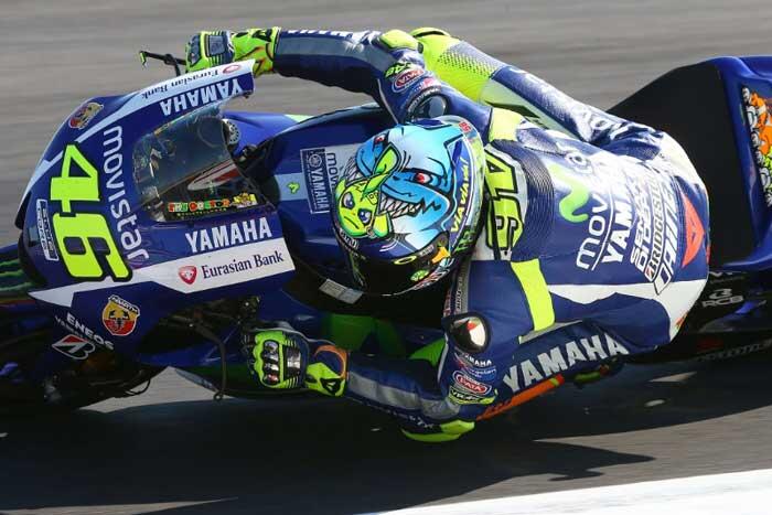 Makna dibalik Motif Helm Sang Legenda Valentino Rossi.