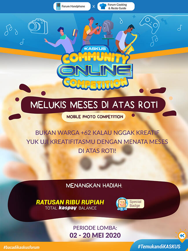 &#91;COC_Collab_2020&#93;Melukis Meses di Atas Roti, Shoot, Share and Win the Prize!