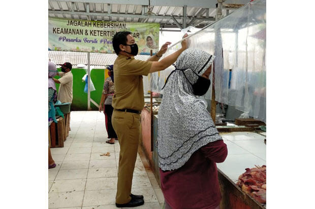 Ini Upaya Pemkot Cegah Penyebaran Covid 19 di Pasar