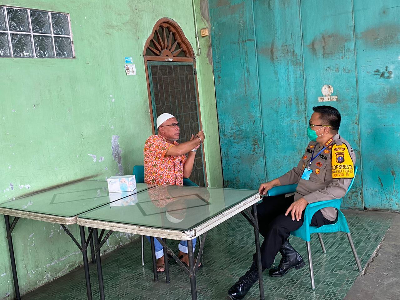 Kapolresta Deli Serdang Silaturahmi Dengan Tokoh Masyarakat Batang Kuis