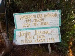 Jalan tak berujung di pedalaman suku dayak kalimantan #bukitraya #sevensummits 