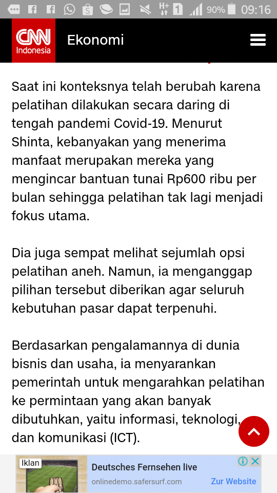 Insentif Kartu Prakerja Belum Cair, Ini Kata Pemerintah

