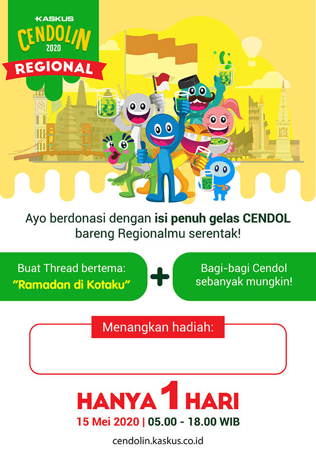 Poster Pada Kaskus Cendolin Regional Kok Beda Gambarnya?