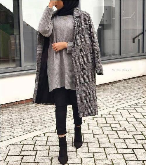 Ide Padu-Padan Busana Ala Korea Buat HIJABER. Ide Gaya Busana Buat LEBARAN.