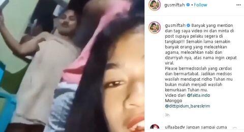 Lagu Aisyah Istri Rasulullah Kembali Dilecehkan, Gus Miftah Buka Suara