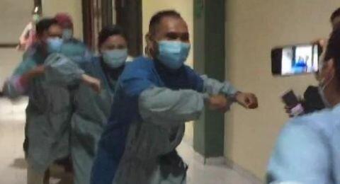 Dinyatakan Sembuh, Lima Pasien Goyang Tiktok Corona di RSBP Batam