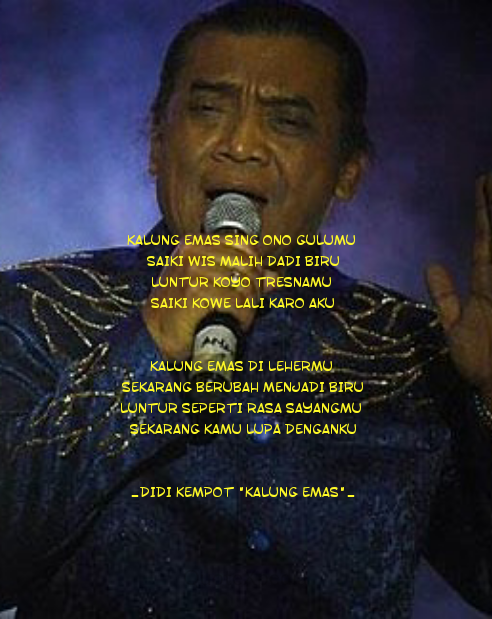 Mengenang Legend, Berikut Quote Romantis Didi Kempot yang Menyayat Hati, Awas Baper!