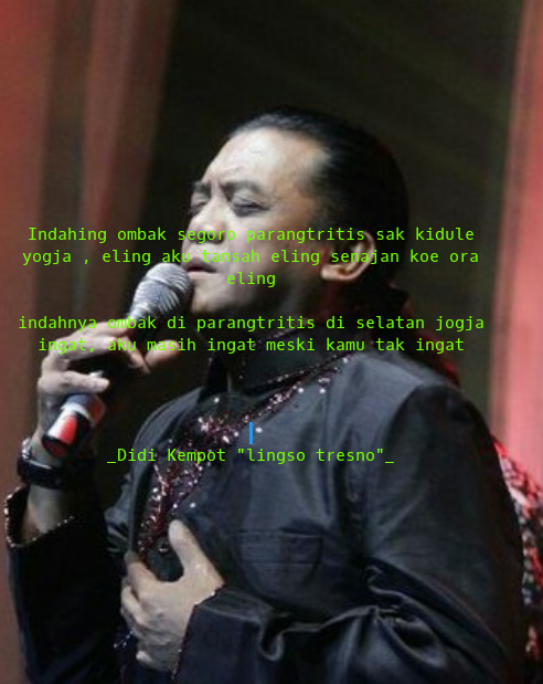 Mengenang Legend, Berikut Quote Romantis Didi Kempot yang Menyayat Hati, Awas Baper!