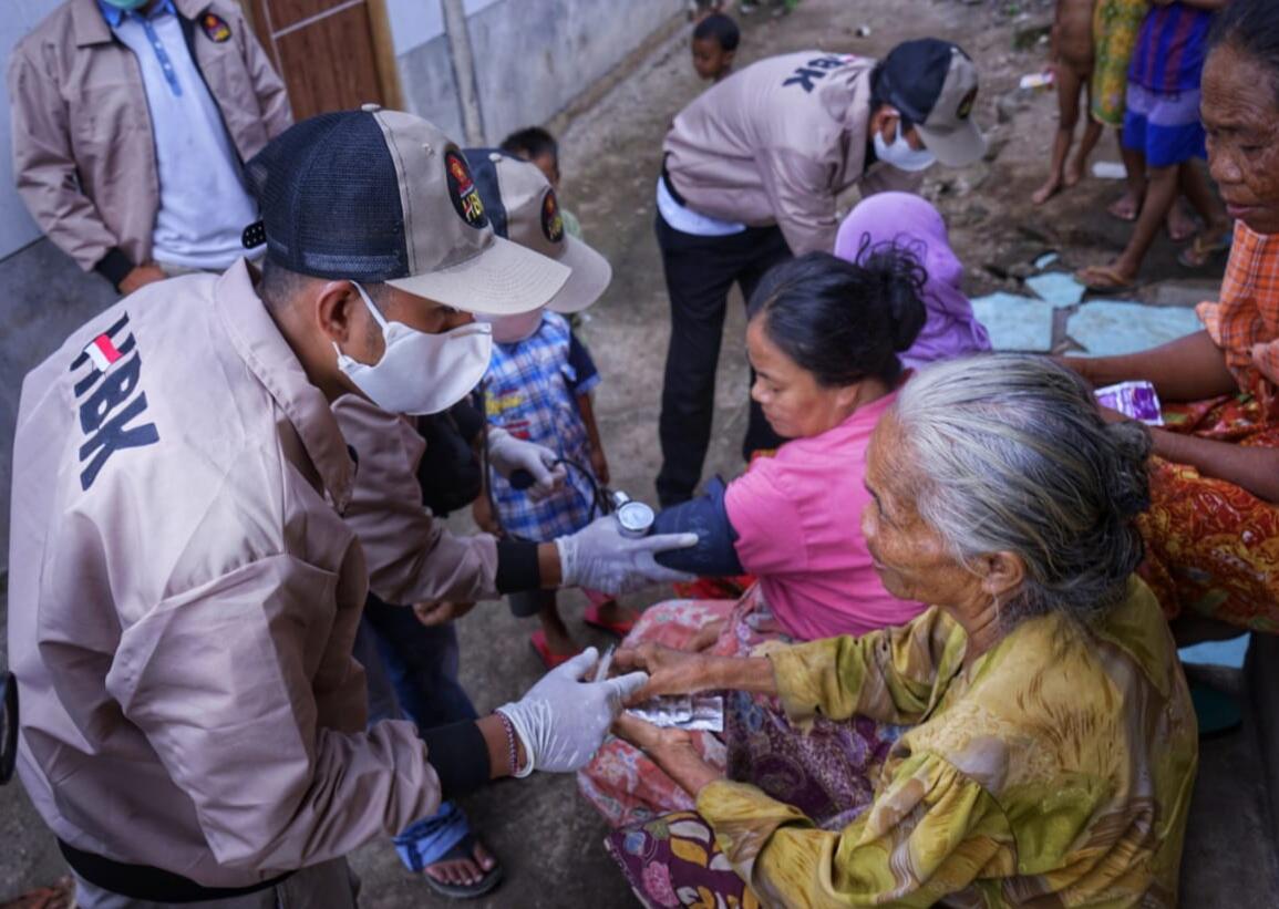 Pandemi Menggila, HBK Turunkan Bantuan Untuk Warga Lombok