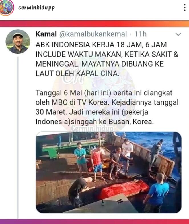 Viral! Eksploitasi ABK Indonesia di Kapal Cina