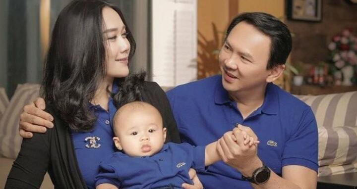 6 Potret Harmonis Keluarga Kecil Ahok yang Jarang Tersorot