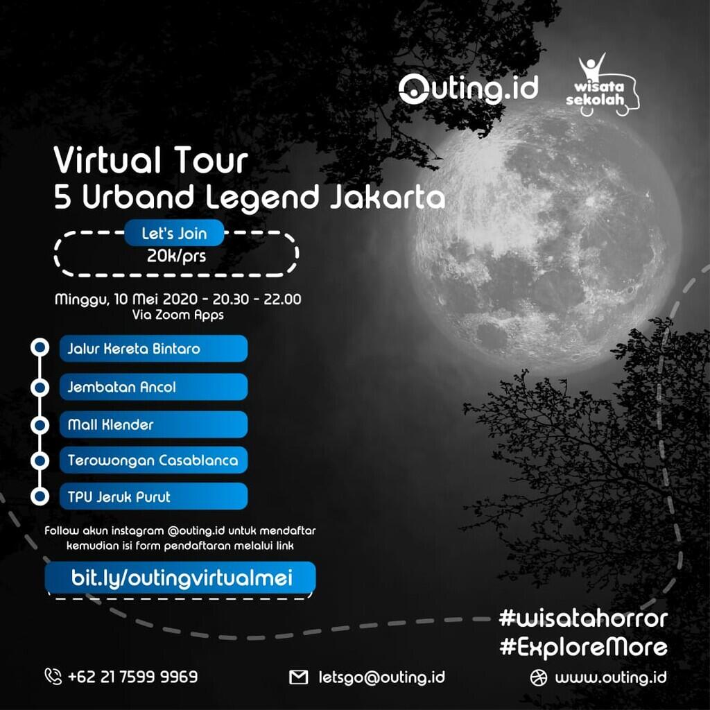 Wisata Horor Jakarta pas PSBB