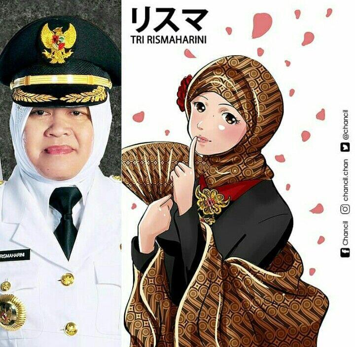 Gini nih jadinya kalau Publik Figur Indonesia diubah jadi karakter