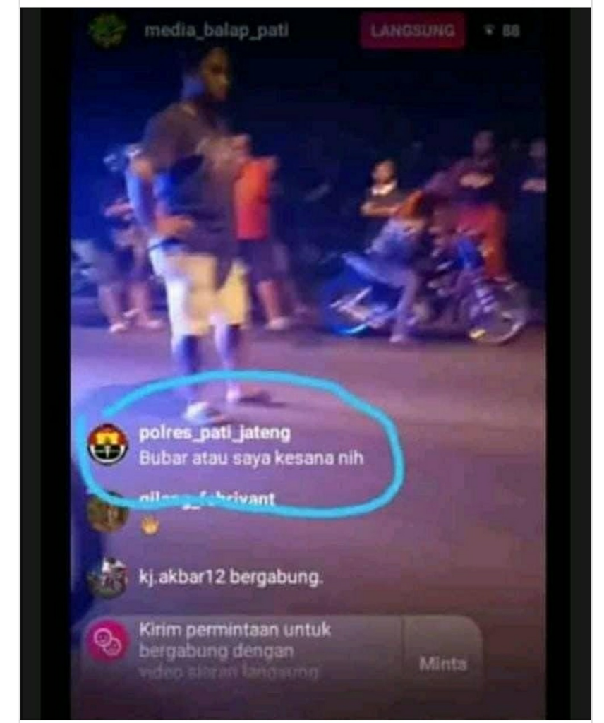 Dijamin bubar! aksi balap liar  live Instagram, ternyata yang nonton malah Ini?? 