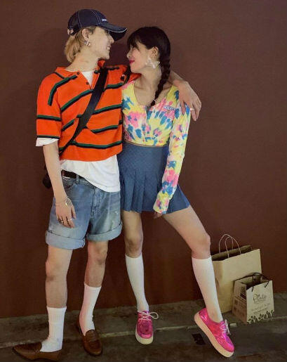 Intip 10 OOTD Couple Ala Hyuna &amp; E’dawn, Pasangan KPop Super Stylish