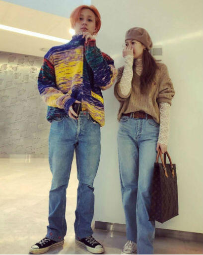 Intip 10 OOTD Couple Ala Hyuna &amp; E’dawn, Pasangan KPop Super Stylish