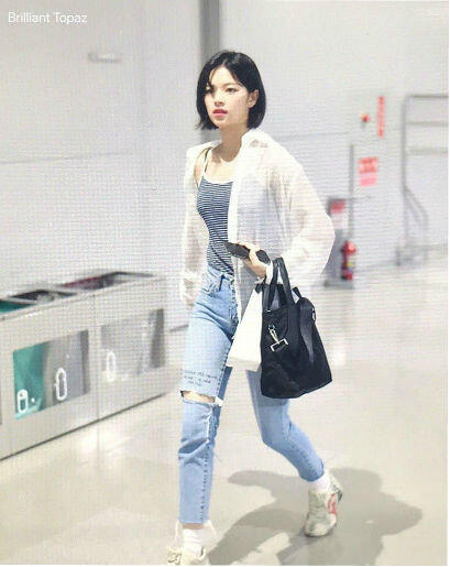 9 Ide OOTD Simple Dari Jeongyeon TWICE