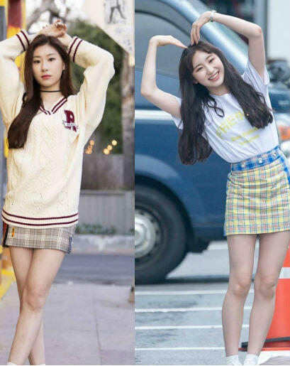 9 Adu Gaya Kakak Beradik Chaeyeon IZONE Dan Chaeryeong ITZY, Kece Abis