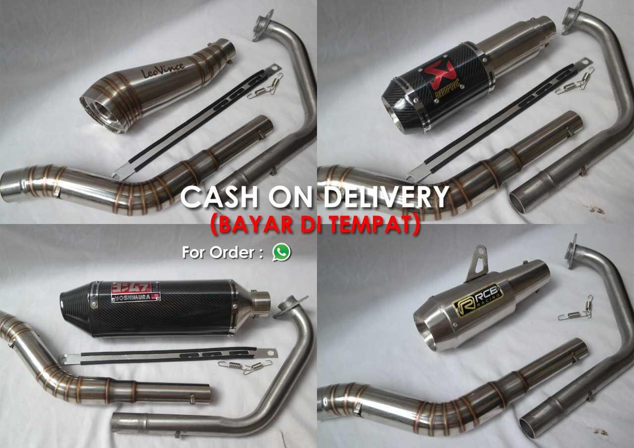 Kenalpot Racing All Varian & All Motor Bayar Di Tempat