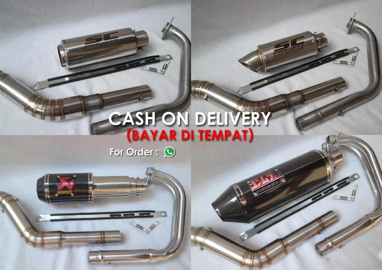 Kenalpot Racing All Varian & All Motor Bayar Di Tempat