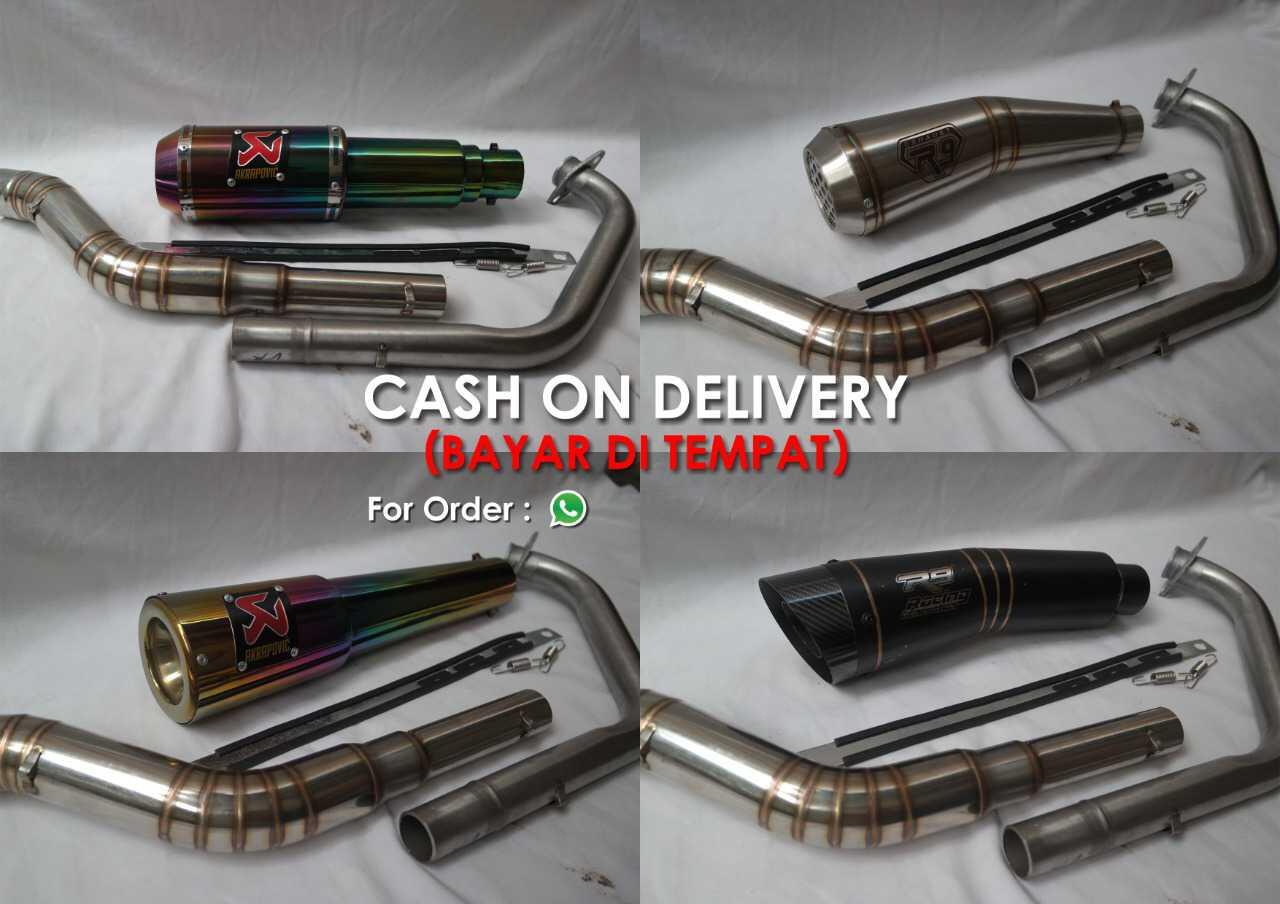Kenalpot Racing All Varian & All Motor Bayar Di Tempat