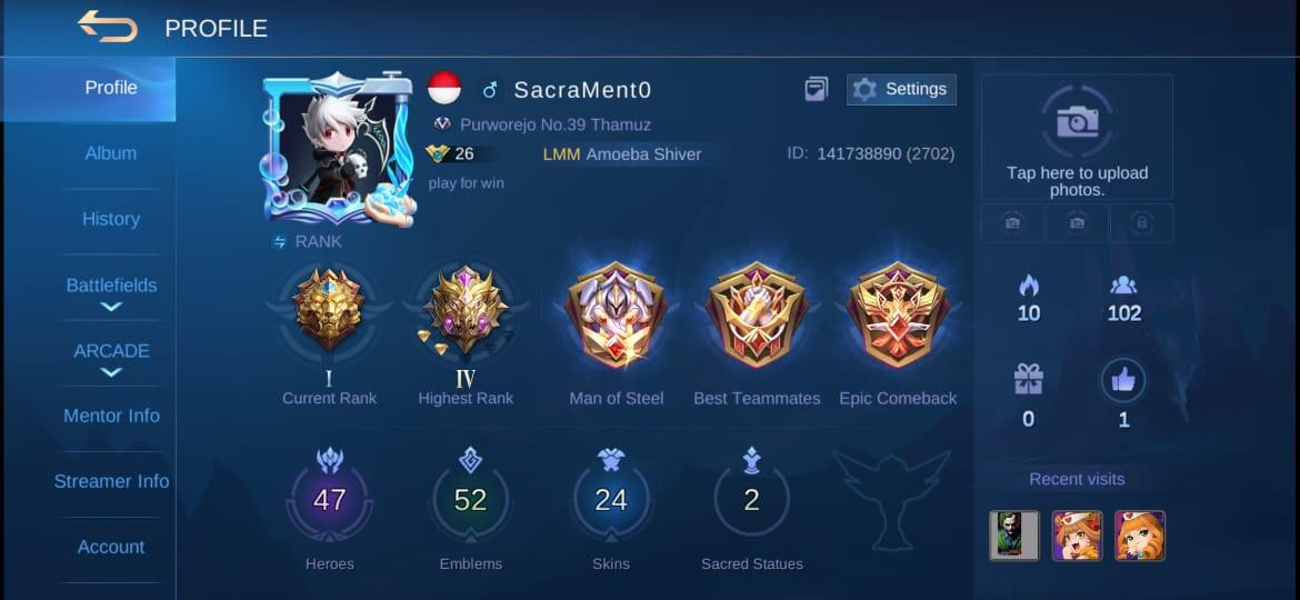 Trick Hero Thamuz Di Early Game , MM Musuh Auto Miskin