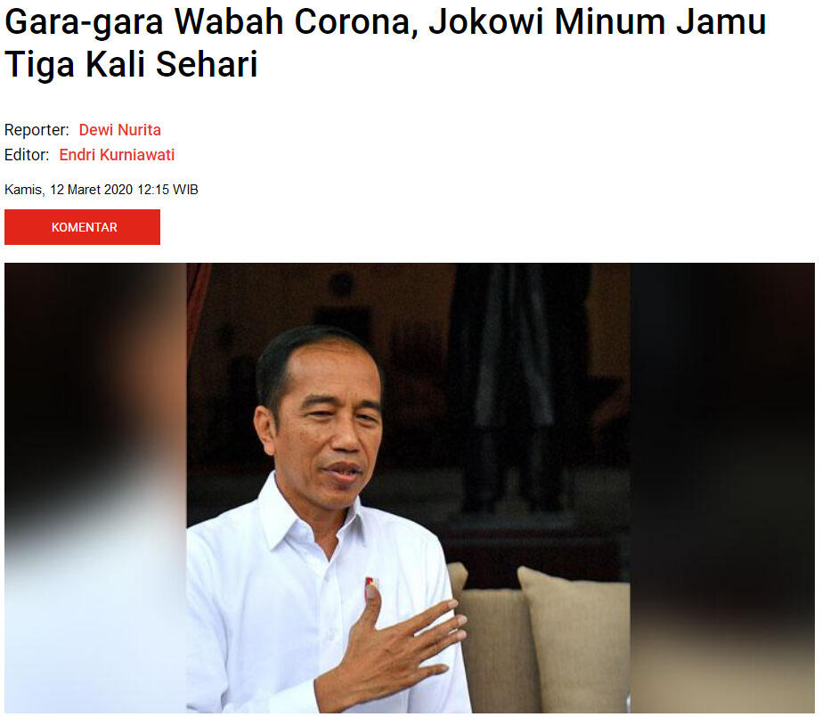 Pengamat: Jokowi Seperti Hendak Cuci Tangan Dari Pandemik Covid-19