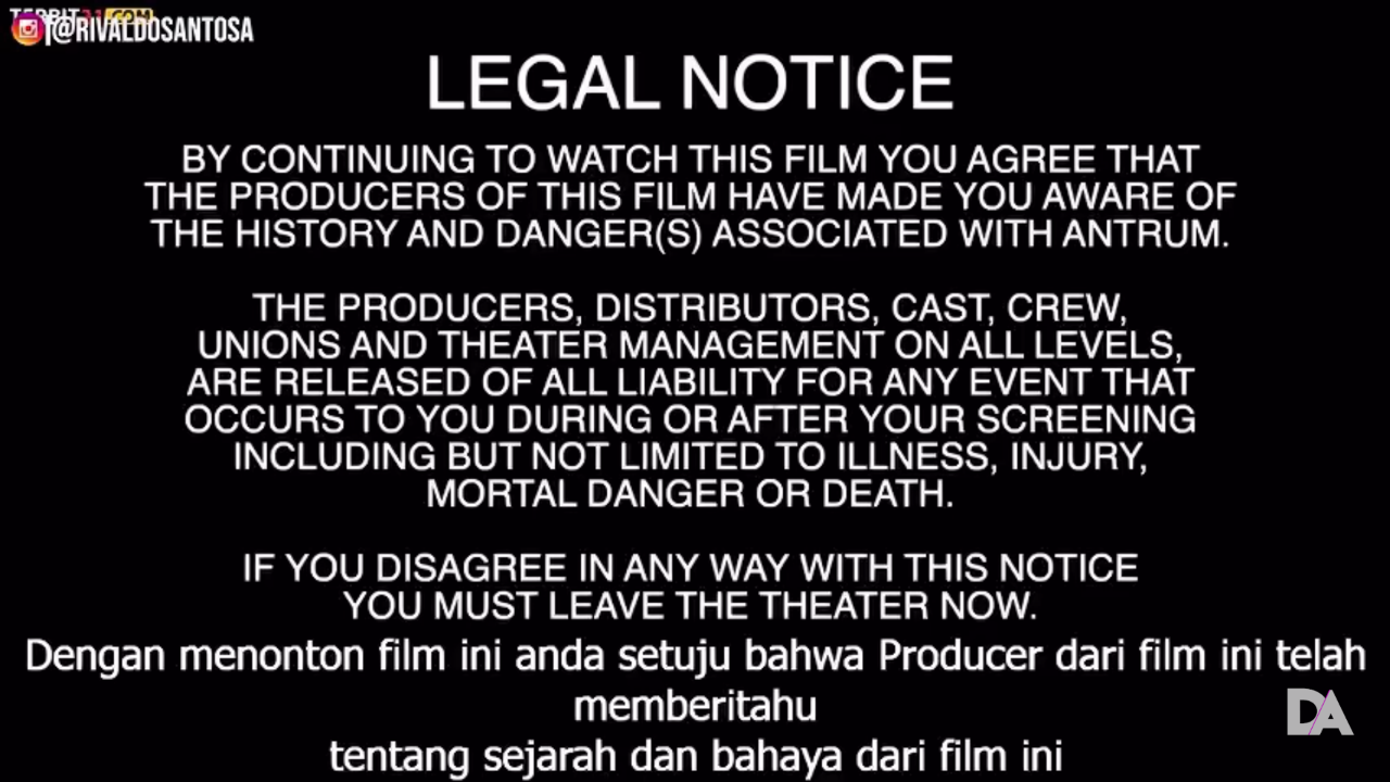 Antrum, Film Terkutuk, Buktikan Kebenarannya!