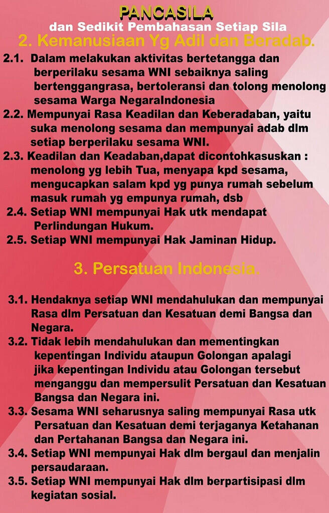 &#91;Muhasabah &amp; Nasionalisme&#93;Islam-Agama yg Bagus sejalan dgn Pancasila bahkan Sains