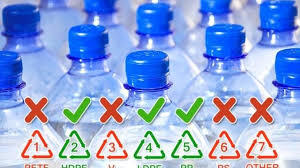 Bahaya !!! Mengisi Ulang Botol Plastik Sebelum Kamu Perhatikan Kode Dibawah Botol !!!