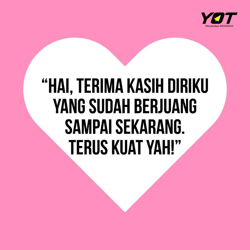 Yuk Hargai dan Cintai Diri Sendiri dengan Self-Talk