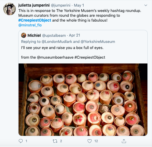 #CuratorBattle, Koleksi Museum Paling Mengerikan.