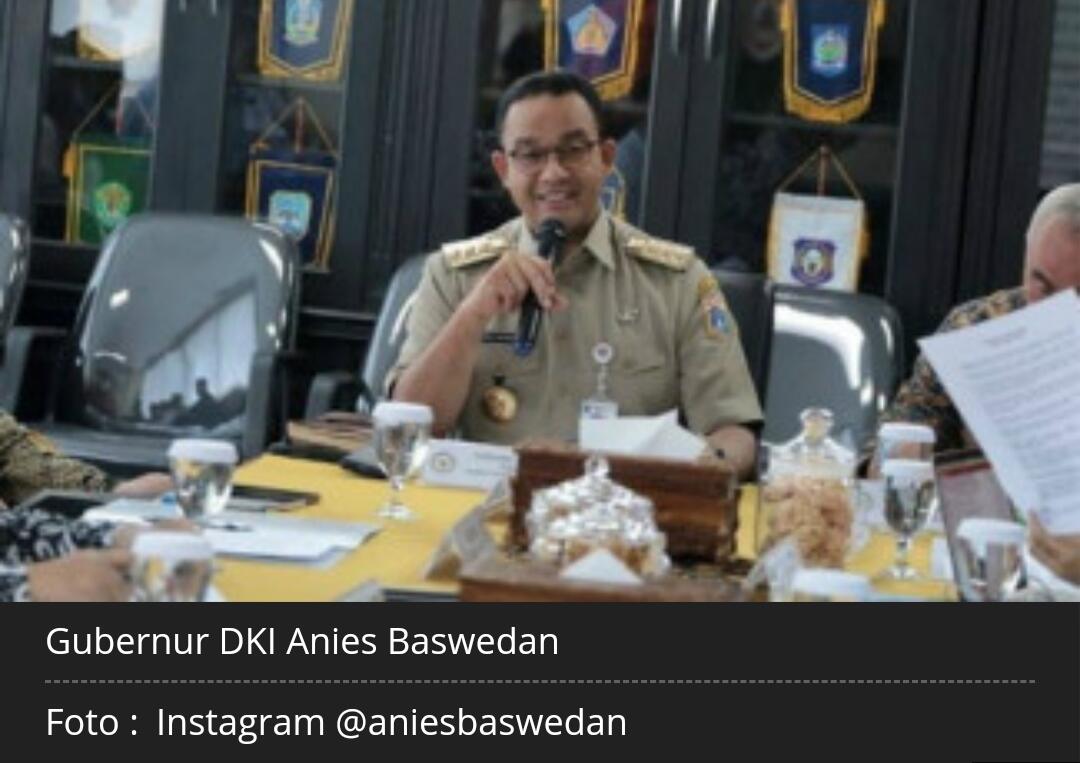 Waduh, Gubernur Anies Tak Yakin Ada Penurunan Kasus Corona di Jakarta